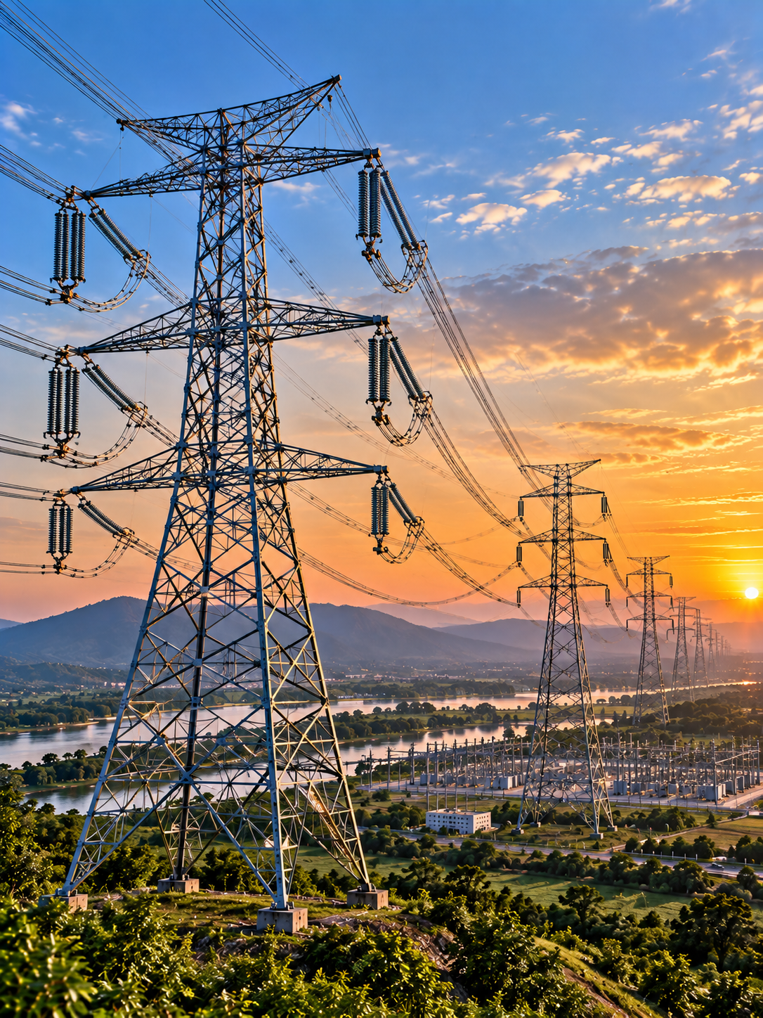 400kV transmission