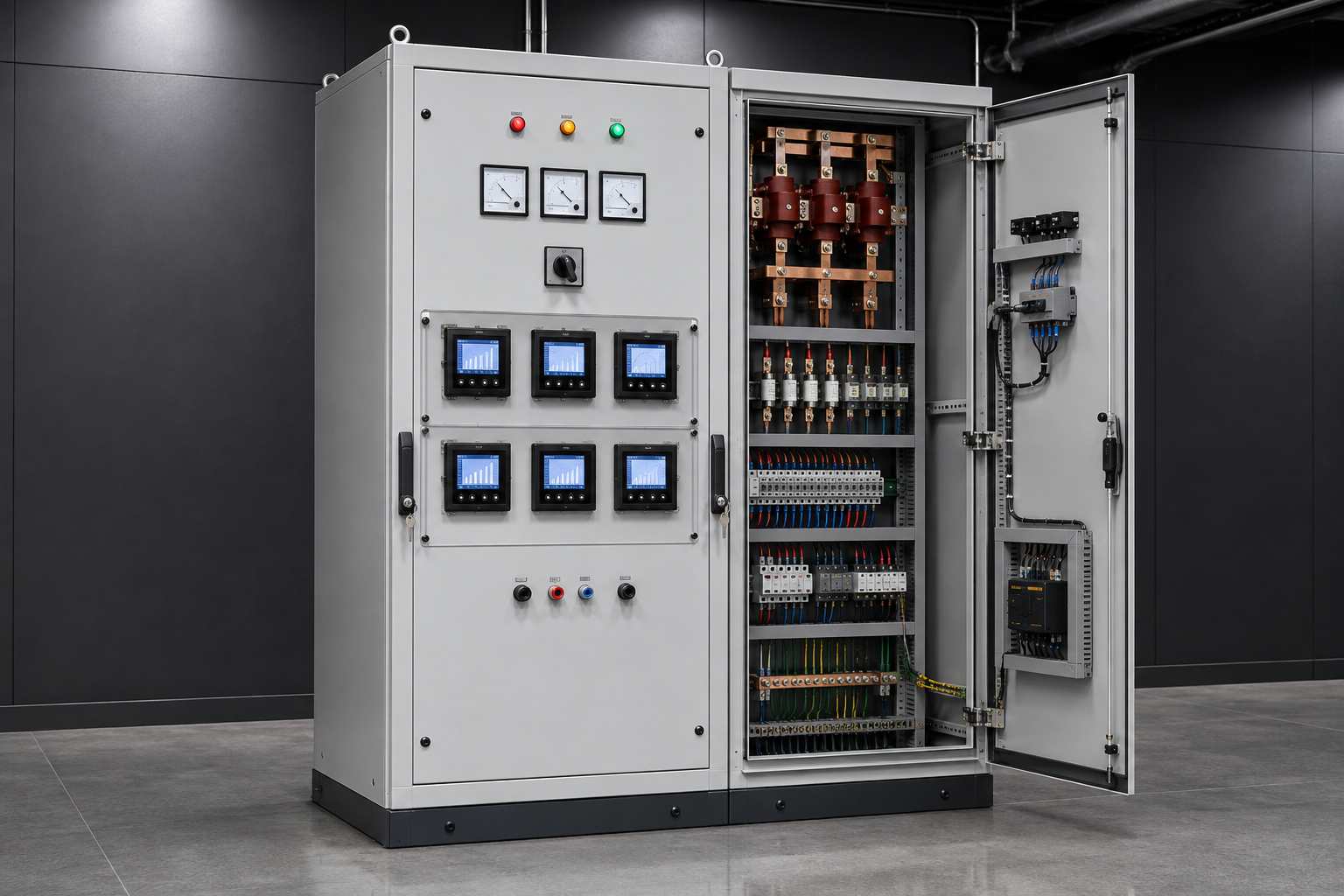 Electrical metering panel